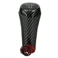 thumbnail image 2 of Knob, Gear Stick Carbon Fiber Style 3.8 X 1.1In  For Car, 2 of 8