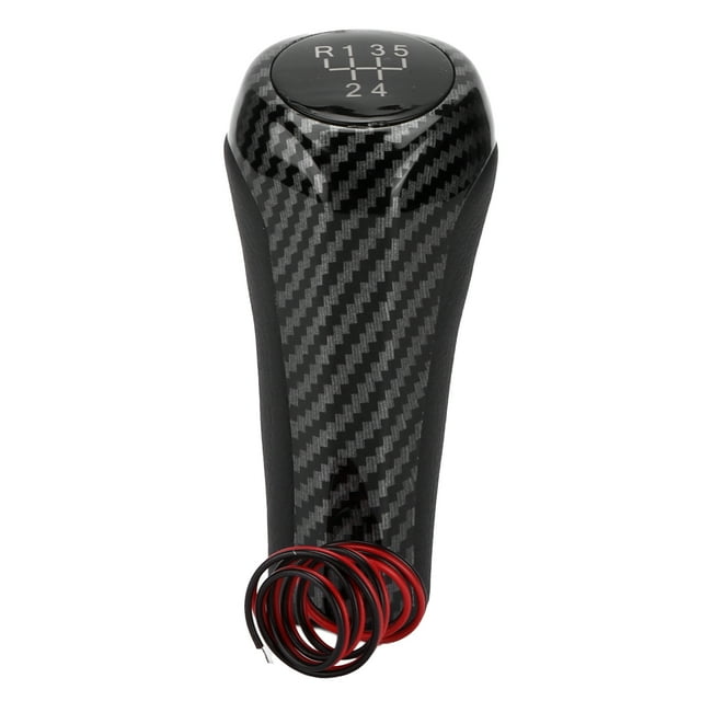 Levier de Vitesse Confortable en Fibre de Carbone pour Voiture