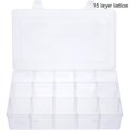 thumbnail image 1 of Caja organizadora con divisores ajustables, 15/24/36 compartimentos Orga, 1 of 5