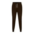 thumbnail image 5 of Huowey Men'S Casual Pants Daily Wear Sweatpants Comfortable Wide Leg Joggers Loose Fit Elastic Waist Drawstring Hiking Athletic Sport Trousers Streewear,Brown,M, 5 of 5