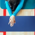 thumbnail image 4 of BESTYASH Yoga Knee Support Pad Blue Rubber Versatile Usage for Ab Wheel and Plank Exercises, 4 of 8