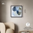 thumbnail image 5 of Serene Overlap II Shadowbox Print Modern Wall Decor by Art Remedy, Black Frame, 24 x 24, 5 of 7