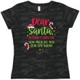 thumbnail image 3 of Inktastic Christmas Dear, Santa Before I Explain How Much do you Know? Women's T-Shirt, 3 of 5