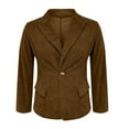thumbnail image 4 of Neewe Women's Winter Corduroy Blazers Jackets Dressy Casual Long Sleeve Lapel Fashion Work Business Outerwear, 4 of 7