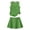 Green, variant on Grblisyd Girls Summer Outfits Solid Color Tennis Skirt Sets Sleeveless Tank Tops and Pleated Skirts 2 Piece Outfit Activewear Clothes 5-12 Years