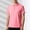 Pink, variant on ZunFeo Mens 4-Way Stretch Performance Polo Shirt Moisture Wicking Quick Dry Nylon Spandex Short Sleeve Golf Work Business Casual Big and Tall 5XL Brown,Size L