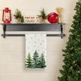 thumbnail image 6 of Sm:)e Snowflakes Christmas  Kitchen Towels Dish Towels, 18x26 Inch Winter Pine Trees Decoration Hand Towels Set of 2, 6 of 6