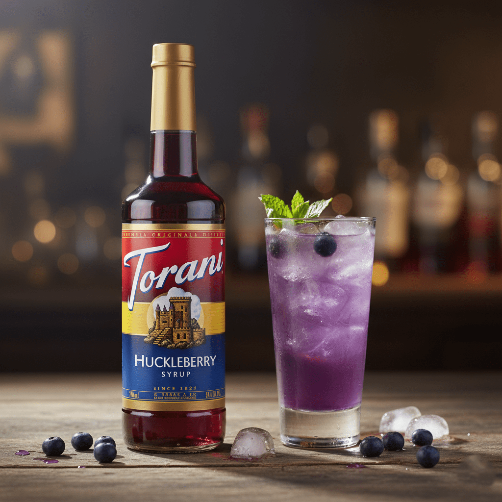 Torani Huckleberry Syrup cs 12/750 ml