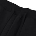 thumbnail image 5 of Yaoyar Casual Fit Jogger Pants for Men, Solid Color Elastic Waist Trousers with Drawstring and Cuffed Ankle, Lounge Wear Bottoms, 5 of 7
