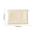 thumbnail image 3 of Neceser de piel sintética con cierre a presión | Bolsa de maquillaje con cierre automático sin cremallera, 3 of 6