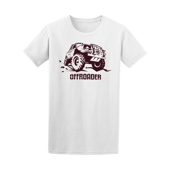 Offroader Monochrome Car Tee Men's -Image by Shutterstock