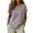 96#Gray, variant on Gauze Shirts for Women Casual Crew Neck Short Sleeve Tops Lightweight Loose Boho Blouses Summer Beach Vacation Outfits Gray S