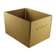 thumbnail image 3 of EcoSwift Brand Premium 12x9x3 Cardboard Box Mailing Packing Shipping Box Corrugated Carton 23 ECT, 12"x9"x3", Brown, 1-Box, 3 of 5