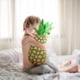 thumbnail image 3 of Almohada de felpa suave con forma de piña: cojín multifuncional para sofá y decoración del hogar; bonito regalo para los amantes de las plantas, 3 of 8
