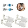 thumbnail image 5 of 4 Count Self Ear Piercing Gun Kits inside Piercing Earrings Disposable Safety 1/100 With Moment Tool With Ear Stud Pierce Kit 253+516, 5 of 5