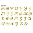 thumbnail image 3 of Gold Alphabets Cake Toppers, 26Pieces Cake Decorations for Crafting Personalize Cake Messages, 3 of 9