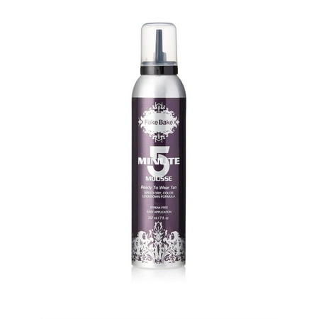 Fake Bake 5 Minute Self Tanner Body Mousse, 7 Oz (Best Fake Tan That Doesn T Rub Off On Clothes)