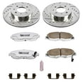thumbnail image 3 of PowerStop Front Z26 Street Warrior Carbon-Fiber Ceramic Brake Pad and Drilled and Slotted Rotor Kit Fits: HONDA Select Models K690-26, 3 of 9