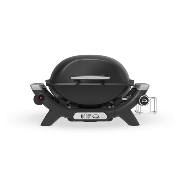 Weber Q 1000N Gas BBQ Grill Midnight Black
