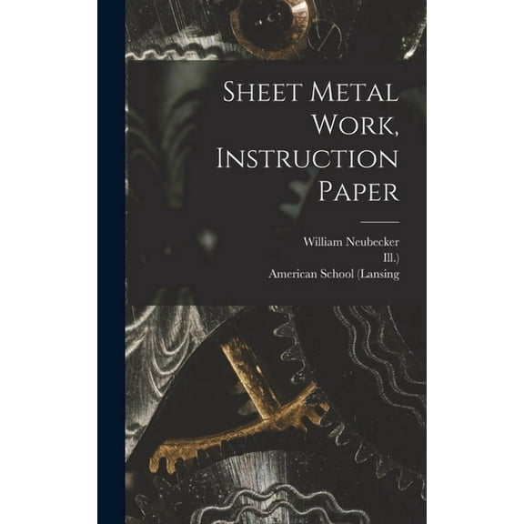 Sheet Metal Work, Instruction Paper (Hardcover)