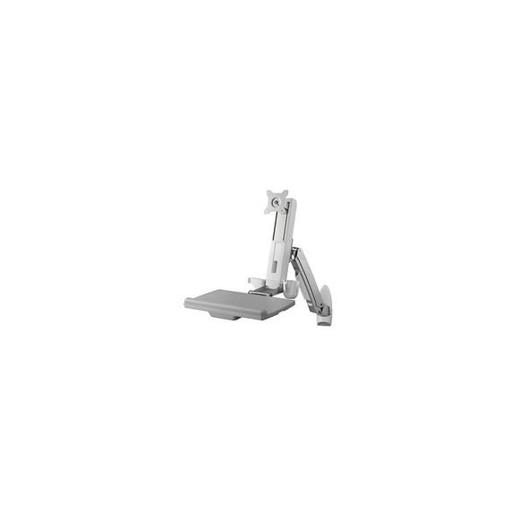 Amer Networks AMR1AWS Sit Stand Combo Wall Mount for Workstation