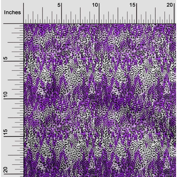 oneOone Cotton Jersey Purple Fabric Animal Skin Sewing Fabric By The Yard Printed Diy Clothing Sewing Supplies 58 Inch Wide-D1H