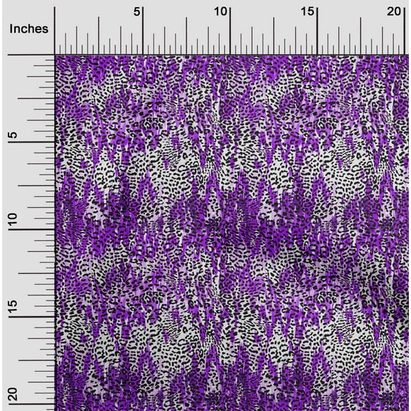 oneOone Cotton Jersey Purple Fabric Animal Skin Sewing Fabric By The Yard Printed Diy Clothing Sewing Supplies 58 Inch Wide-D1H