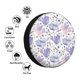 thumbnail image 4 of Fotbe Lavender Flowers Funda de Llanta de Repuesto con Estampado, Engrosada, Ajuste Universal para Jeep, Remolque, RV, SUV, Camión-15 inch, 4 of 6