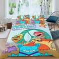 thumbnail image 2 of Hamsters de Hamster Dale Conjunto de sábanas temático, trío de piezas, cómodo y amigable con la piel, diseño único, regalo de decoración para el hogar para familiares, amigos y fans,135cm *200cm, 2 of 6
