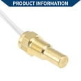 thumbnail image 5 of Unique Bargains 12V/24V Universal Water Temp Sensor Kit, 1/8"NPT 1.02" Silver Tone Adapter 150'F On - 135'F Off for Automotive Radiator & Engine Cooling, 5 of 7