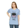 thumbnail image 6 of Class Of 2023 Cheetah With Grad Hat And Red Glasses Bella Canvas T-shirt, 6 of 12