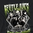 thumbnail image 2 of Beetlejuice Beetlejuice Group Band Women's Crop Top T-Shirt, Black, Large, 2 of 4