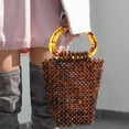 thumbnail image 3 of BRIGHTFUFU 1 par de bolsos de mano con asa de anillo en D, asa de resina para bolso, suministros para bolso, 3 of 7