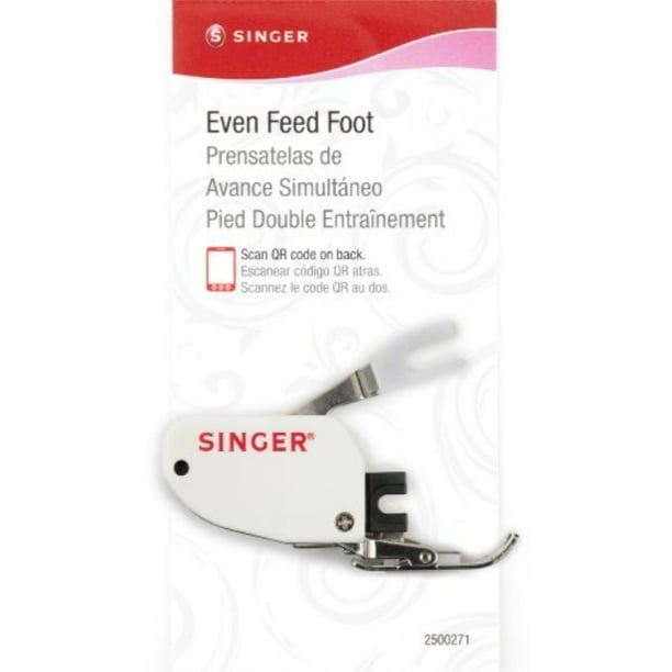 SINGER Even Feed Walking Presser Foot for Quilting or Thick Fabric