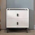 thumbnail image 3 of Charging Smart Night Table Nordic Wooden Dressers Hotel Storage Modern Nightstand Drawers Table De Chevet Bedrooms Furniture My Lux Decor Round, 3 of 26