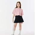 thumbnail image 3 of Girls Pleated Tennis Skirt Athletic Skort with Shorts Comfortable Summer Skater Skirt for Kids Casual School Outfit, 3 of 3