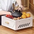 thumbnail image 3 of Hearth & Gear Gril de Bureau Iriday Huit Grils de Bureau Petit Gril de Barbecue Portable Ensemble de Réchaud à Thé Barbecue Extérieur Cuisson Camping Randonnée Pique-Nique Grils de Barbecue Grils de Barbecue Intégrés Barbecue, 3 of 6