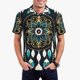 thumbnail image 1 of Balery Boho Dreamcatcher Camisa Polo de Hombre con Estampado, de Manga Corta y Tejido Medio, Camisa Tipo Golf Polo-Medium, 1 of 6
