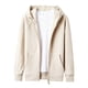 thumbnail image 5 of MHFRRA Chaqueta con Capucha de Peso Pesado, Cremallera Completa, Sudadera de Invierno Cálida para Exteriores, Ropa Informal, Suéter Suave y Cómodo Marrón, 5 of 5