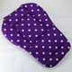 thumbnail image 4 of Almohadilla De Carro Asiento de cochecito infantil para bebé, cojín para silla de paseo, alfombrilla de algodón, punto blanco, morado, 4 of 6