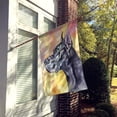 thumbnail image 2 of Carolines Treasures 7307CHF Great Dane Black Cropped House Flag House Size multicolor, 2 of 2