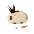 thumbnail image 3 of Estuche de lápices de carpincho de peluche con cremallera, material escolar multiusos Beige, 3 of 9