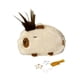 thumbnail image 3 of Estuche de lápices de carpincho de peluche con cremallera, material escolar multiusos Beige, 3 of 9