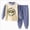 Blue, variant on Baby Boys' And Toddler Long Sleeve Top and Pants Snug Fit Cotton Pajama Set 6-12 Months 12-24 Months 2t 3t 4t 5t 6t 7t 8t 9t Children(Blue,12-18 Months)