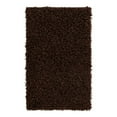 thumbnail image 3 of Unique Loom Solid Shag Collection Area Rug (2' x 3' 1" Rectangle Chocolate Brown), 3 of 7