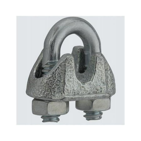 National Hardware N889-013 Wire Cable Clamp 1/8 In. – Quantity 4
