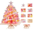 thumbnail image 2 of 24IN Mini Christmas Tree Small Holiday Decoration Set for Home Office Tabletop Festive Decor Assembly for Christmas Celebration, 2 of 5