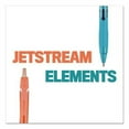thumbnail image 3 of Uni-Ball UBC70138 Jetstream Elements Retractable Ballpoint Pen, Assorted Color - Medium - Pack of 5, 3 of 9