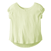 Splendid Girl's Slub Knit Top, DGA01191X, Green Lime, Size 6X, MSRP $38.