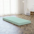 thumbnail image 5 of Geometric Foldable Mattress, Symmetric Nested Rhombus, 74.8" x 35.4", Seafoam and White, by Ambesonne, 5 of 6
